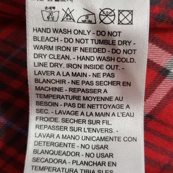 Levis Plaid Button Down Shirt - Picture 7 of 9